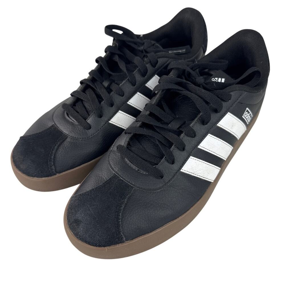Adidas VL Court 3.0 Men's Sneakers Black ID6286 Sport Leisure Shoes size 12